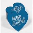 thumbnail image 2 of Inkdotpot Real Silver Foil Merry Christmas Tag Favor Hang Paper Tag 50 Pieces, 2 of 8