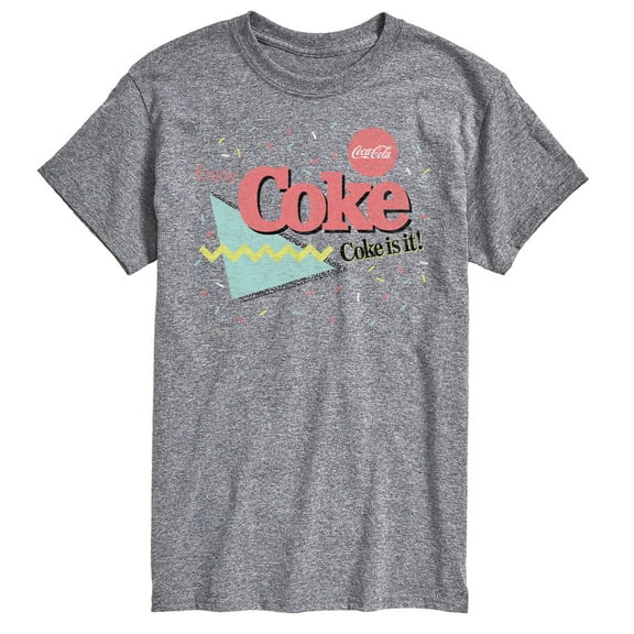 Coca-Cola - 90's Retro Style - Coke Is It - Men's Short Sleeve Graphic T-Shirt