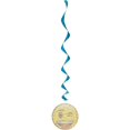 thumbnail image 1 of Emoji - Decoración Colgante Diseño Remolino - Pack de 3 (Amarillo, Azul), 1 of 2