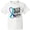AA-White, variant on Inktastic Never Stop Fighting Suicide Prevention Awareness Ribbon Youth T-Shirt
