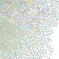 thumbnail image 1 of Perlas de Burbuja de Resina Uxcell, Mini Burbujas de Vidrio Iridiscentes Sin Agujero para Manualidades de Bricolaje Blanco/Colores Mezclados (Claro), 1 of 7