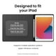 thumbnail image 3 of Funda para iPad con teclado EVEO 9ª generación, 10,2 pulgadas, negra, 3 of 9