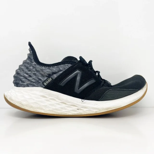 New Balance Mens Fresh Foam Roav V1 MROAVPB1 Black Running Shoes Sneakers Sz 9 D