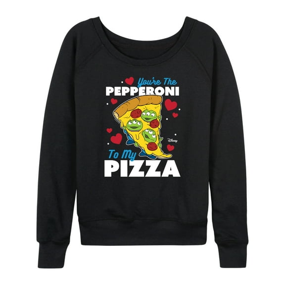 Toy Story - You're The Pepperoni To My Pizza - Women's Lightweight French Terry Long Sleeve Shirt