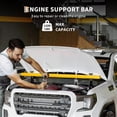 thumbnail image 2 of Aprafie 1100 lbs Engine Support Bar Traverse Hoist with Sliding Bracket & 12.2" Lift Screw with Rubber Crank for Pickup Trucks, Home Garages & Professional Auto Repair Shops, Yellow, 2 of 6