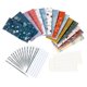 thumbnail image 1 of Sistema de sobres para efectivo yuxing 15 sobres de plástico reutilizables impermeables 15 hojas de presupuesto 24 sobres adhesivos, 1 of 5