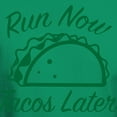 thumbnail image 3 of CafePress - Run Now Tacos Later Dark T Shirt - Men's Classic Graphic Cotton T-Shirt, 3 of 4