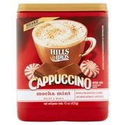 (4 pack) (4 Pack) Hills Bros Drink Mix, Cappucino Mocha Mint, 16 Oz, 1 Count
