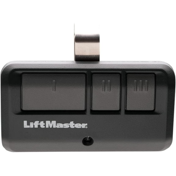 LiftMaster 893Max Security  2.0 3-Button Gate Operator Remote Control with Visor Clip - pack of 1