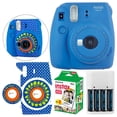 thumbnail image 1 of Fujifilm Instax Mini 9 Cobalt Blue Instant Camera + Film + Accessories, 1 of 8
