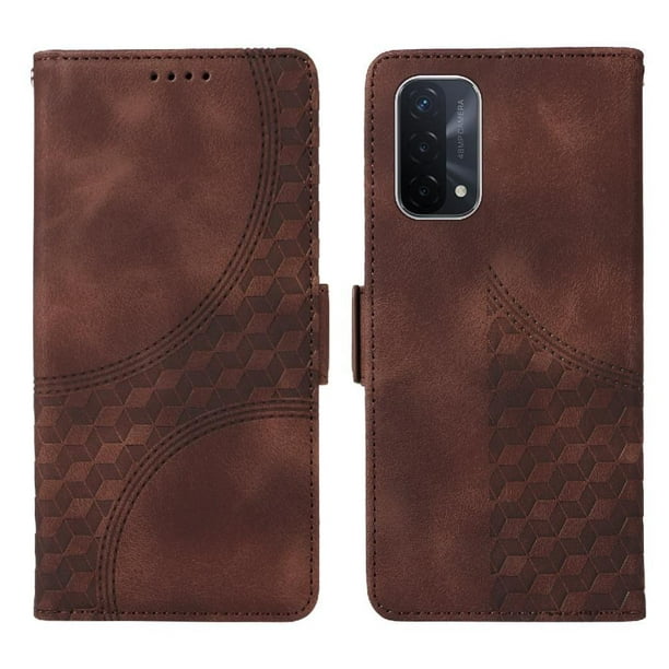 Funda GANGXUN para OnePlus Nord N200 con diseño acolchado elegante, cuero PU, protección total y ajuste preciso