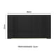 thumbnail image 2 of Gabinete Superior de Cocina Madesa Lux 60cm BN, 2 of 5