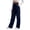 9# Navy, variant on Womens Straight Leg Sweat Pants With Pockets Wide Leg Sweatpants High Waisted Baggy Interior Drawstring Joggers Light Blue L