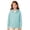 Light Blue, variant on Girls Hoodie Jacket Sweatshirt Boys Zip up Long Sleeve Casual Crop Sweatshirts with Pockets Kids Fall Solid Fashion Jackets