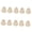 1Aqua blue1, variant on Ywmsfl 10Pcs Gourd Shaped Alloy Buttons Multipurpose Sewing Buttons For Garments Jackets Shirt Clothing Dressmaking Decoration