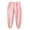 Pink-1, variant on Otqutp 2-12 Years Toddler Baby Boys Girls Sweatpants Solid Color Casual Cotton Elastic Waist Keep Warm Kids Sports Pants with Pockets(Black-1,3-4 Years)