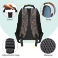 thumbnail image 4 of Aplkyhs Retro Train School Backpack for Boys Girls Ages 6-18 Ergonomic Padded Adjustable Straps Large Capacity Water Resistant Bookbag for Elementary Middle High School Daily Use, 4 of 7