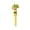 Yellow, variant on JoyHoop Funny Exploding Hair Boxing Ballpoint Pen with 1.0mm Black Refill, Multicolor Design for Adults, Yellow