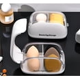 thumbnail image 6 of Beauty Blender Holder, Makeup Sponge Holder with Lid, Makeup Sponge Case for Countertop, 6 of 7
