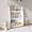 White, variant on 3 Tier Kids Book Shelf, Natural Wood Kids Book Rack for Bedroom Playroom Classroom