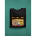 thumbnail image 3 of Best Cat-dad Ever Men Sweatshirt, Male 5X-Large, 3 of 4