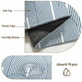 thumbnail image 6 of Area Rugs for Living Room Bedroom, Ombre 4'x6' Rug Washable Carpet Runner Indoor Outdoor, Farmhouse Stripes Modern Abstract Art Non Slip Accent Floor Mats Rug for Kitchen, Office, 6 of 8
