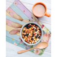 thumbnail image 3 of Easter Kitchen Dish Towels for Drying Dishes Set of 3, Spring Bunny Eggs Botanical Floral Wooden Grain Waffle Weave Microfiber Hand Tea Bathroom Towels Quick Dry & Absorbent Towel 12x12, 3 of 7
