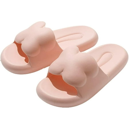 

DabuLiu Women Fashion Slippers Breathable Non-slip Soft Shower Spa Bathroom Slides Comfort Indoor Outdoor Sandals