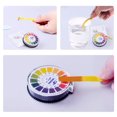 thumbnail image 5 of 0-14 Ph Test Paper Roll (Litmus Strips, Water Tester Kit), 2Pc Ph Test Paper Roll, Full Range 0-14, Accurate Litmus Measuring Tool, Meiiso, 5 of 7