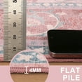 thumbnail image 4 of KUETH 3X5 Area Rugs Machine Washable Rugs for Living Room, Non Slip Throw Rug with Rubber Backing, Rug for Entryway、Bedroom、Kitchen、Floor and Dining Room, 4 of 9
