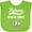 Apple Green, variant on Inktastic Future Mountain Climber Hiking Boys or Girls Baby Bib