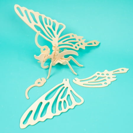 Hello Hobby Build Your Own Wooden Butterfly, Boys and Girls, Child, Ages 6+