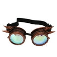 thumbnail image 2 of Goggles de Kaleidoscope, Halloween Kaleidoscope Goggles Lentes de de Iris Ajustable Trippy Psychedélico Steampunk Goggles, 2 of 7