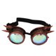 thumbnail image 2 of Caleidoscopio de Halloween Gafas Lentes de Arco Iris Ajustable Trippy Psychedelic Steampunk Goggles ANGGREK Otros, 2 of 8