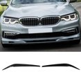 thumbnail image 4 of Luces Exteriores De Coche, 2 Uds., Reemplazo De Ceja De Faro Izquierdo Y Derecho Para 5 Series G30 G31 G38 F90 M5 525I 530I 540I 2017-2021, Estilo De Fibra De Carbono, 4 of 8