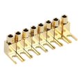 thumbnail image 3 of 16 Pcs Total Hi-End Banana to Spade Adapter Plug/Speaker Cable Connector [Wy-Yp01-8/Spade de L/8], 3 of 5