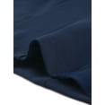 thumbnail image 5 of INSPIRE CHIC Women's Casual Fall Button Front Elegant Work Office Blazer Jacket Navy Blue XL, 5 of 5