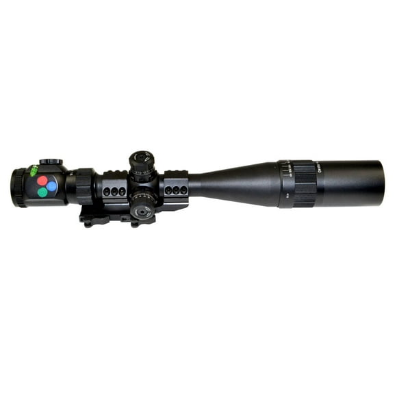 Presma PREA011 Matte Eagle Series 4-16X40 Precision Riflescope Front Adjustable Objective Lens, Anti-Cant Bubble