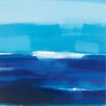 thumbnail image 3 of Roth, Jack 12x12 Black Modern Framed Museum Art Print Titled - Cerulean Seas, 3 of 5