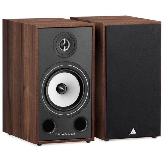 Triangle Borea BR03 100W 2-Way Bookshelf Speakers, Pair, Chestnut