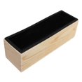 thumbnail image 1 of Modelo de fabricación de jabón de silicona, fundición epoxi, caja de madera rectangular, herramienta de accesorios para manualidades DIY hecha a mano Negro BLESIY Epoxi de jabón de silicona, 1 of 8