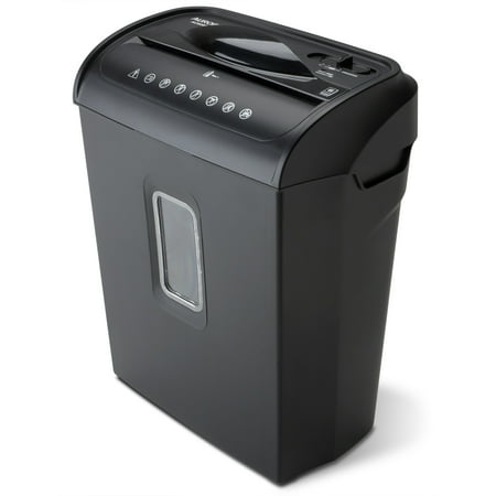 Aurora AU608MB High-Security 6-Sheet Micro-Cut Paper and Credit Card Shredder