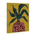 thumbnail image 3 of Stupell Industries Modern Spider Plant on Yellow Canvas Art, 24 x 30, by Regina Moore, 3 of 8
