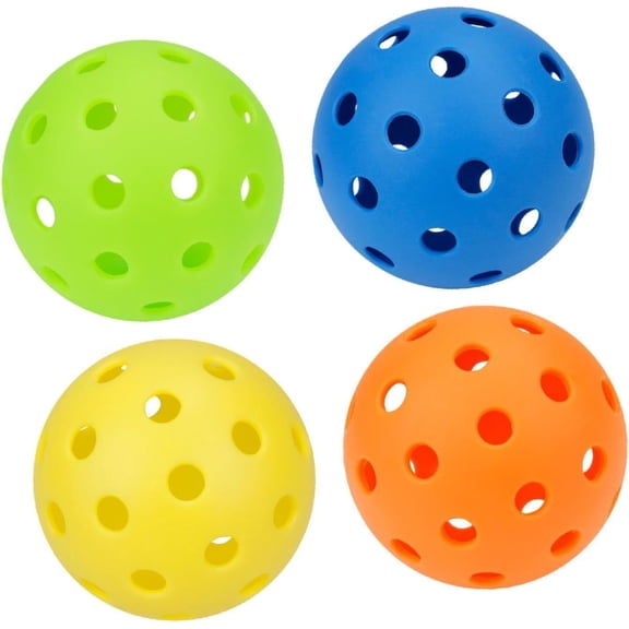 Glow in The Dark Pickleballs - Light up Pickleball Balls Indoor Outdoor Pickleballs Usapa Approved, Pickle Balls 4 Pack Sports Equipment Gifts for Pickleball Lovers