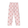 thumbnail image 5 of Xecao Rabbit And Cherry Men's Straight Lounge Pajama Pants: The Ultimate in Comfortable Sleepwear, 5 of 9