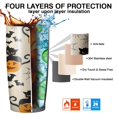 thumbnail image 7 of 20oz Tumblers Black Cat Pumpkin Halloween Pattern Stainless Steel Vacuum Insulated Double Wall Travel Tumbler Cups Mug with Lid and Straw,Cleaning Brush for Cold & Hot Drinks, 7 of 7