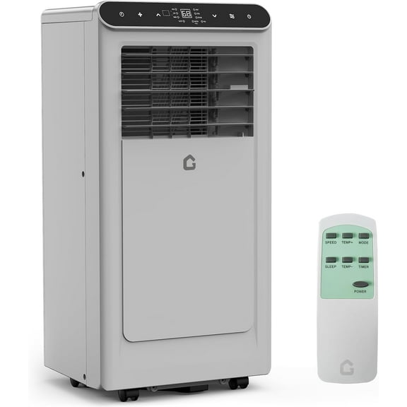 10,000 BTU Portable Air Conditioner, 3-in-1 Portable AC Unit with Fan & Dehumidifier, Room Air Conditioner Cools up to 450 Sq. Ft.