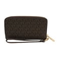 thumbnail image 3 of Michael Kors Étui de Téléphone Multifonction Jet Ensemble pour Femmes Marron, 3 of 3