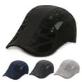 thumbnail image 1 of Men Sun Hat Hollow Out Mesh Sun Protection Quick Dry Summer Advanced Hat for Running Golf Fishing, 1 of 8