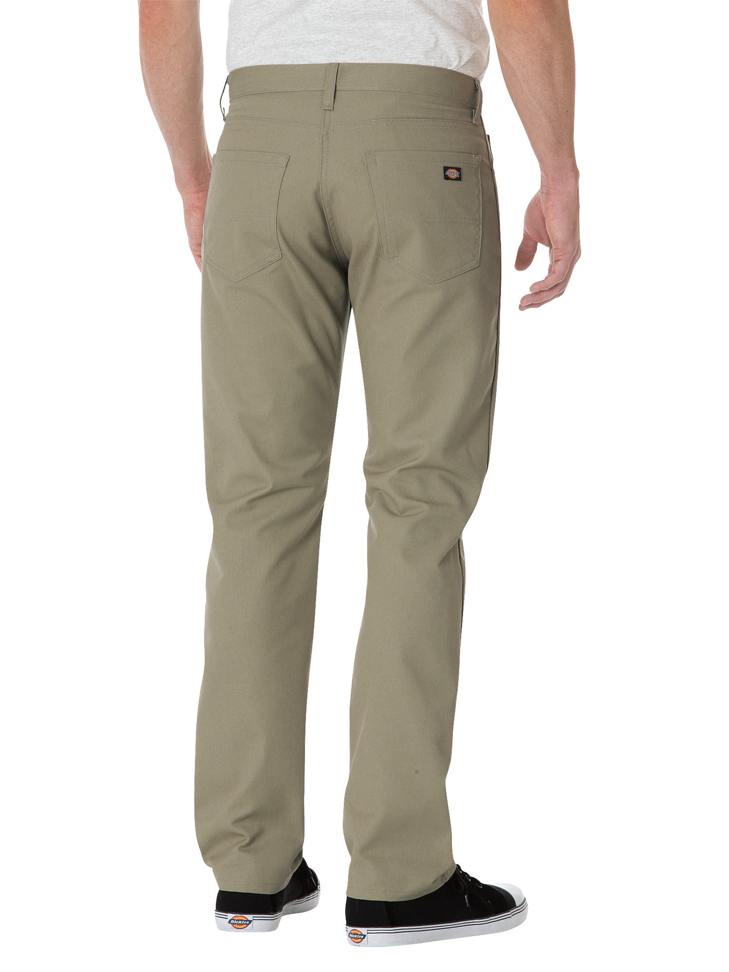 Dickies Men's Slim Straight 5-Pocket Twill Work Pants
